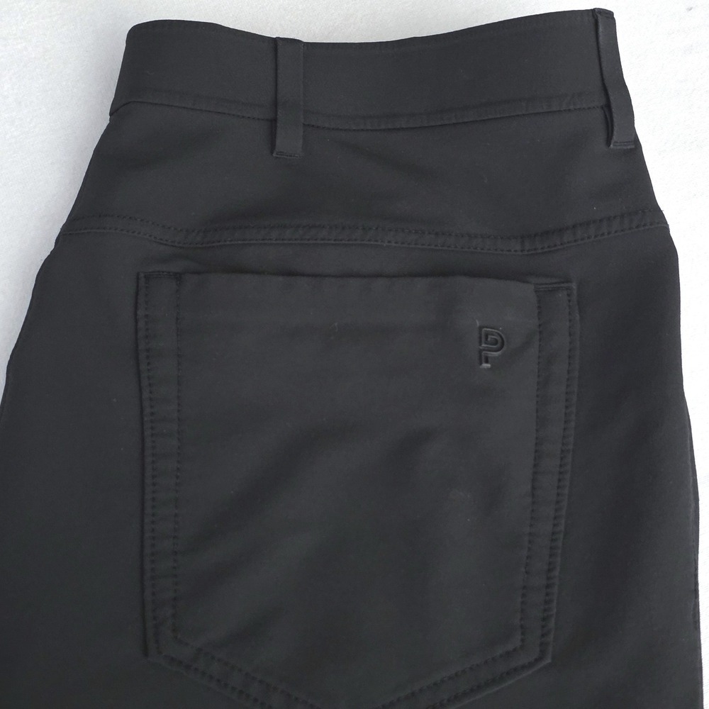 Public Rec Workday Pants Men Black Performance Trousers Five Pocket Slim 34X30